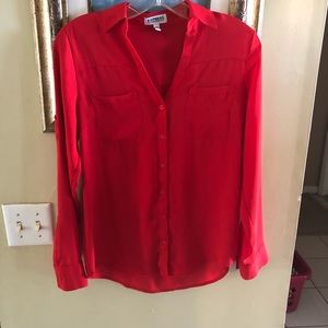 Express blouse RED